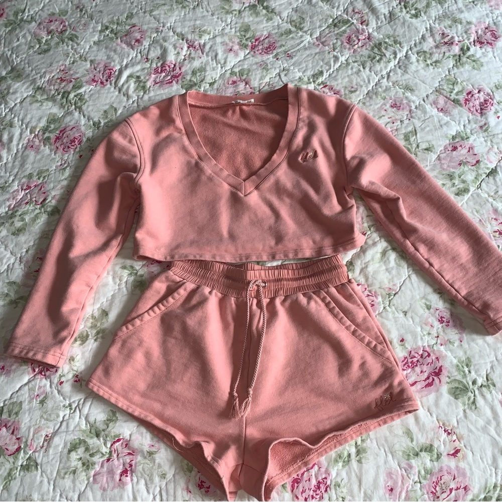 For Love & Lemons Short PJ set